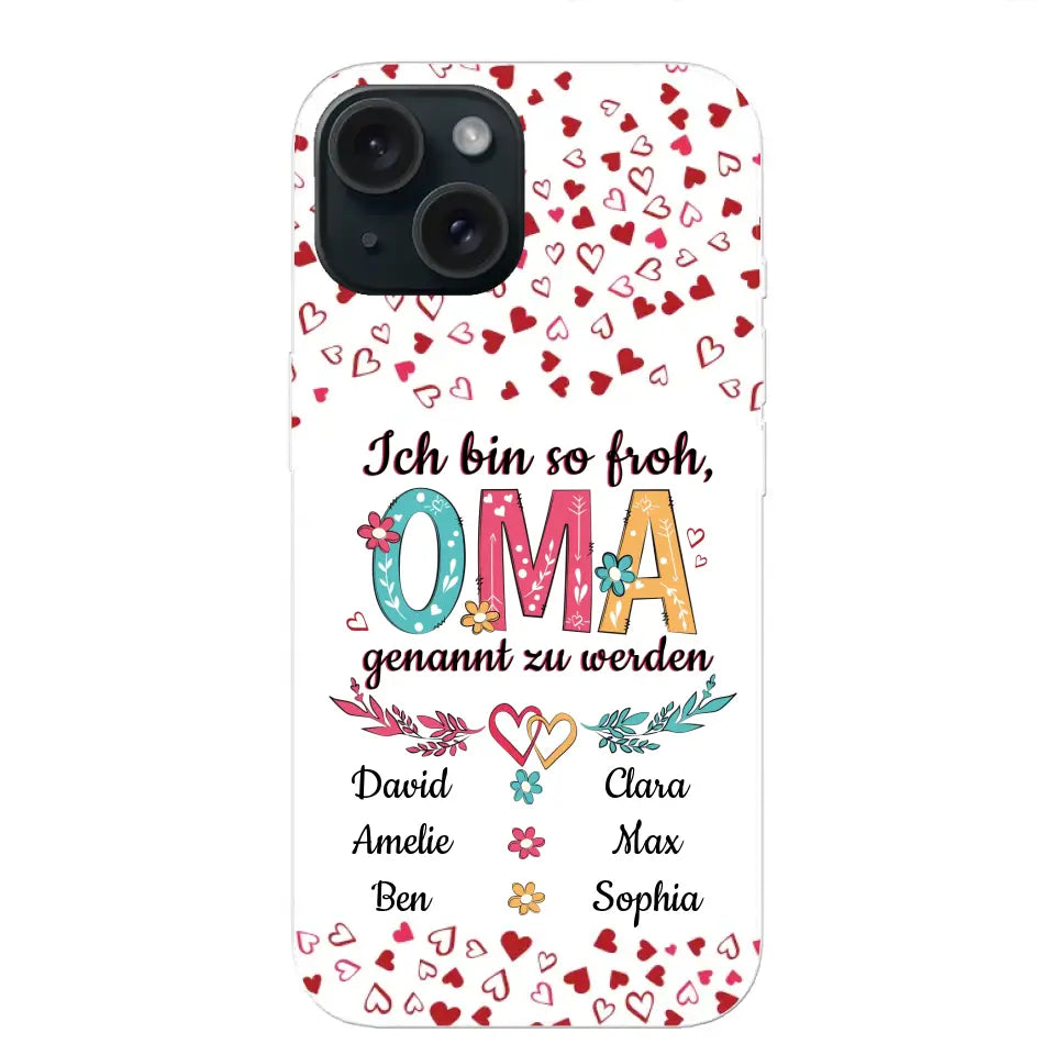 Zo blij - Gepersonaliseerd telefoonhoesje