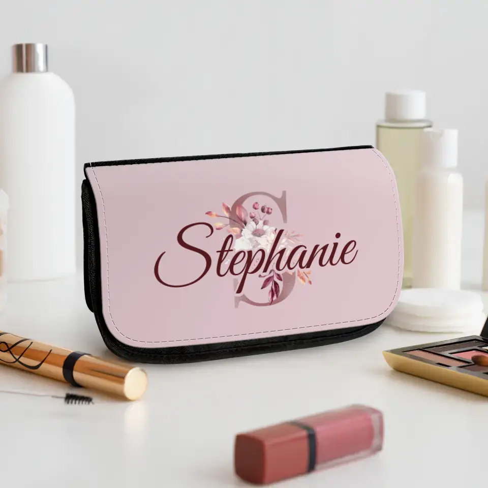 Jouw naam - Gepersonaliseerde cosmetische tas
