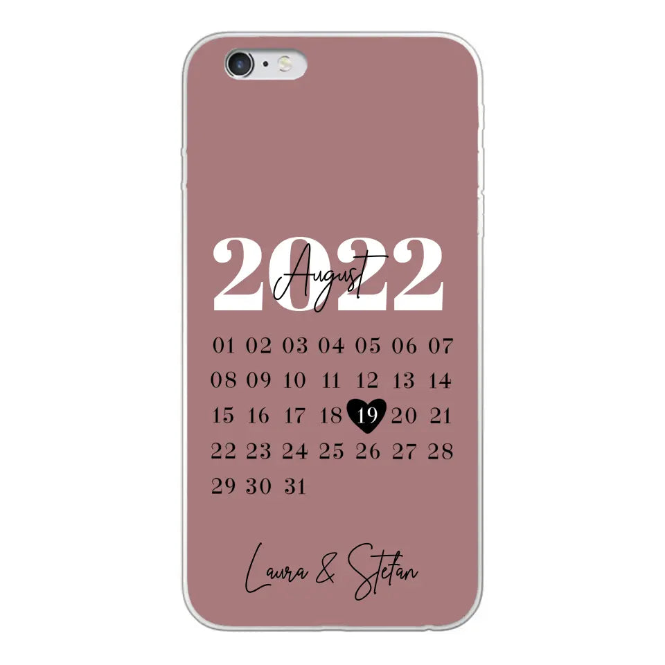 Onze dag - gepersonaliseerde telefoonhoesje