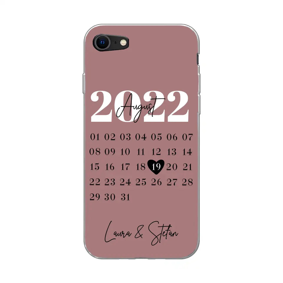 Onze dag - gepersonaliseerde telefoonhoesje