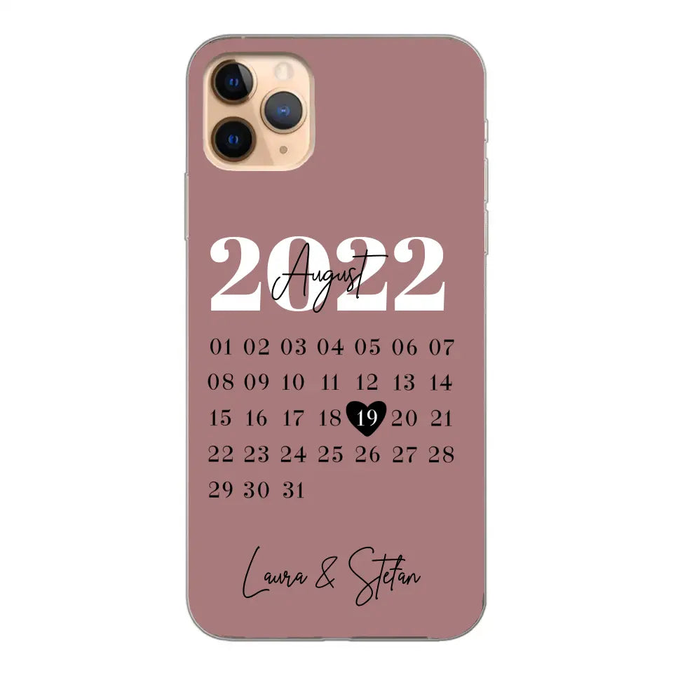 Onze dag - gepersonaliseerde telefoonhoesje