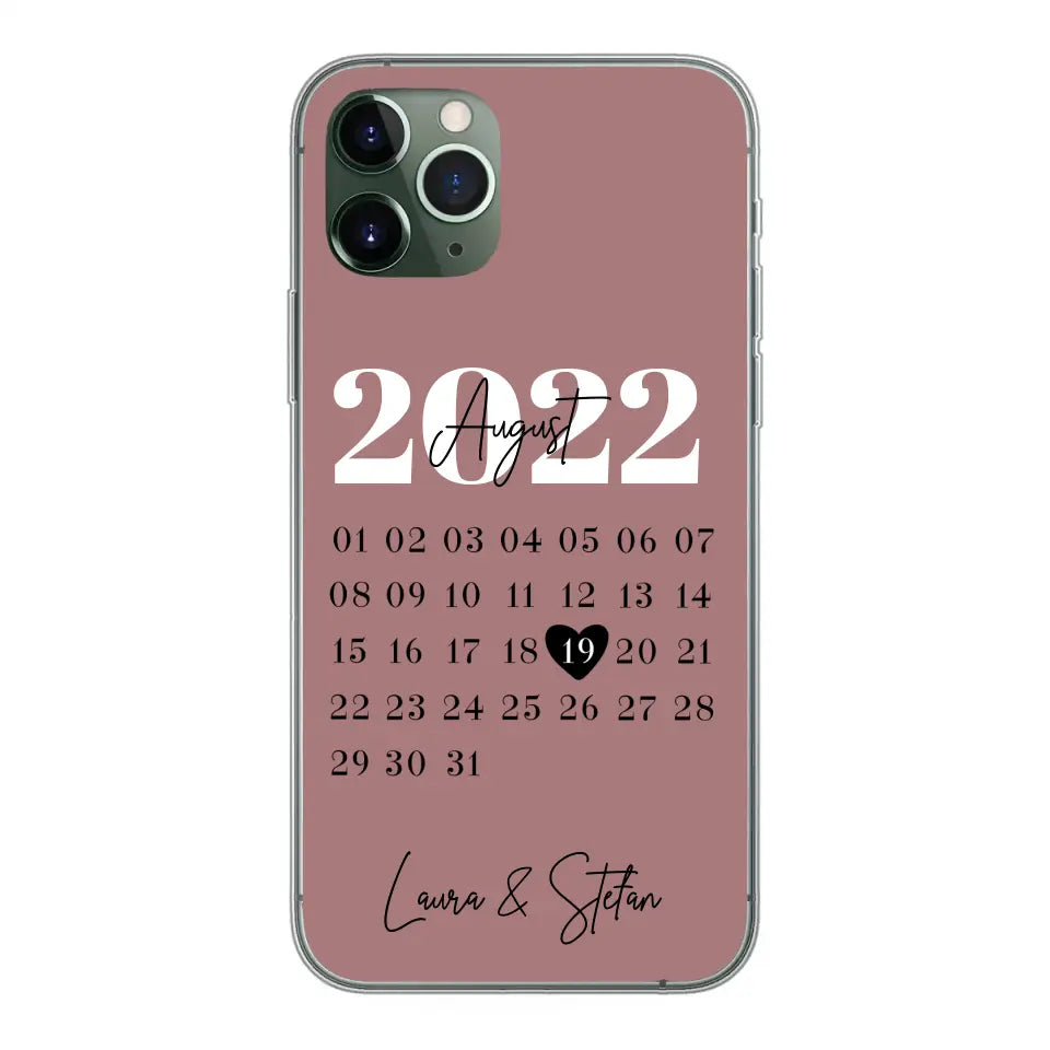 Onze dag - gepersonaliseerde telefoonhoesje