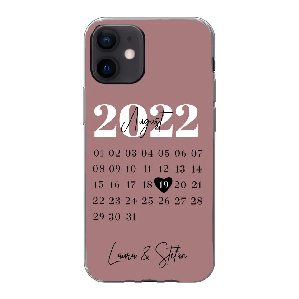 Onze dag - gepersonaliseerde telefoonhoesje