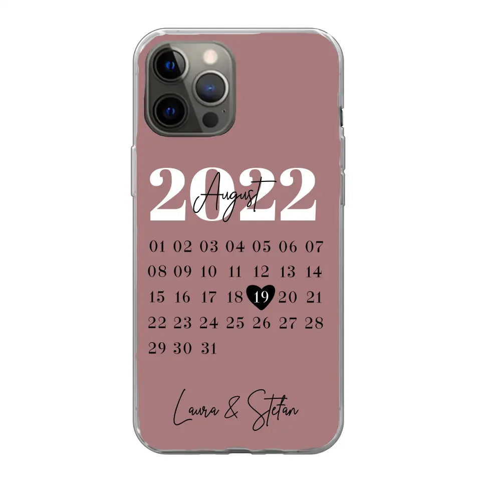 Onze dag - gepersonaliseerde telefoonhoesje