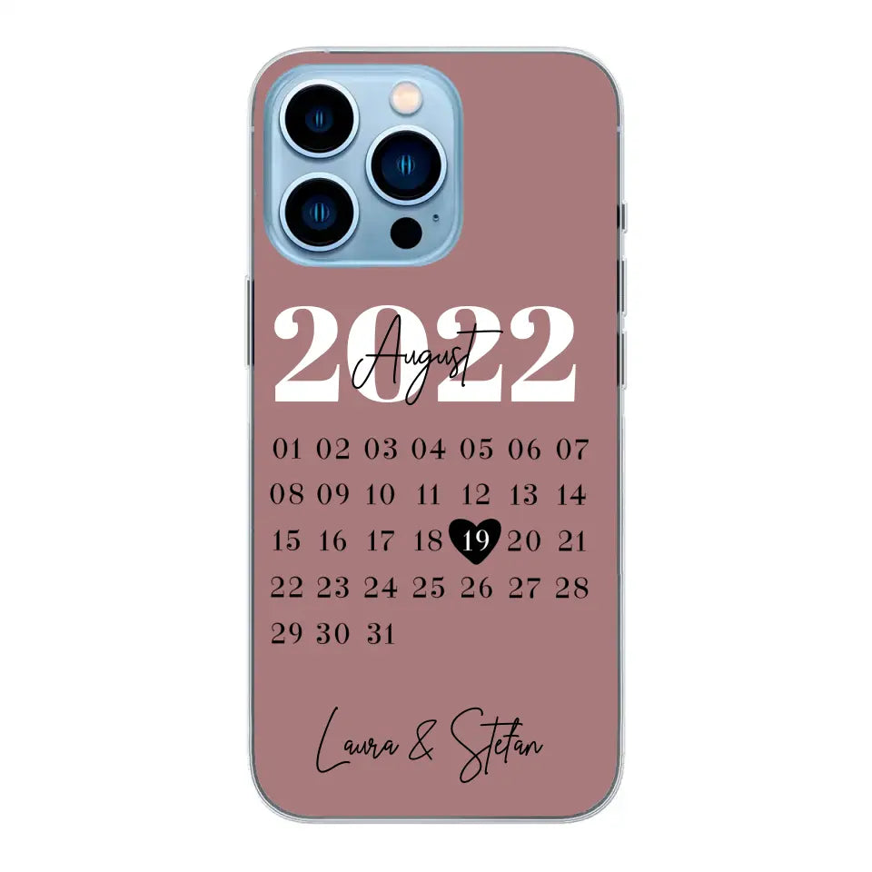 Onze dag - gepersonaliseerde telefoonhoesje