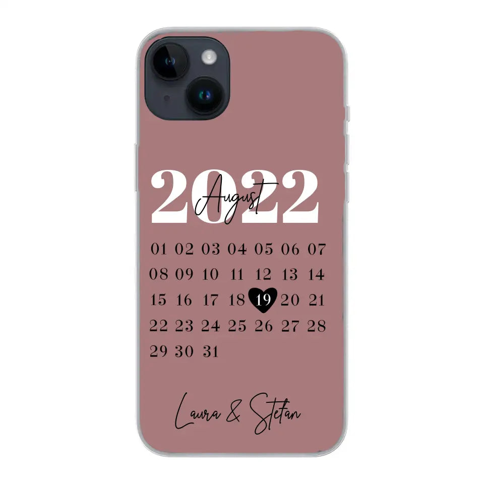 Onze dag - gepersonaliseerde telefoonhoesje