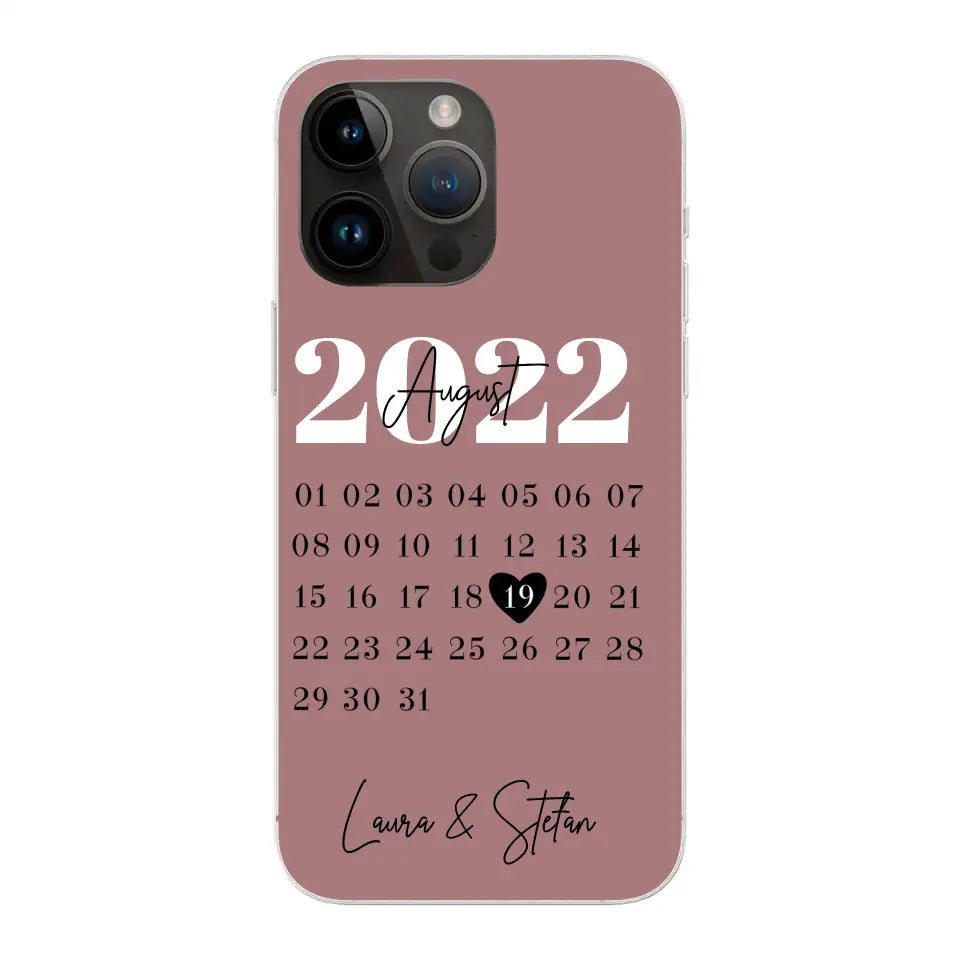 Onze dag - gepersonaliseerde telefoonhoesje