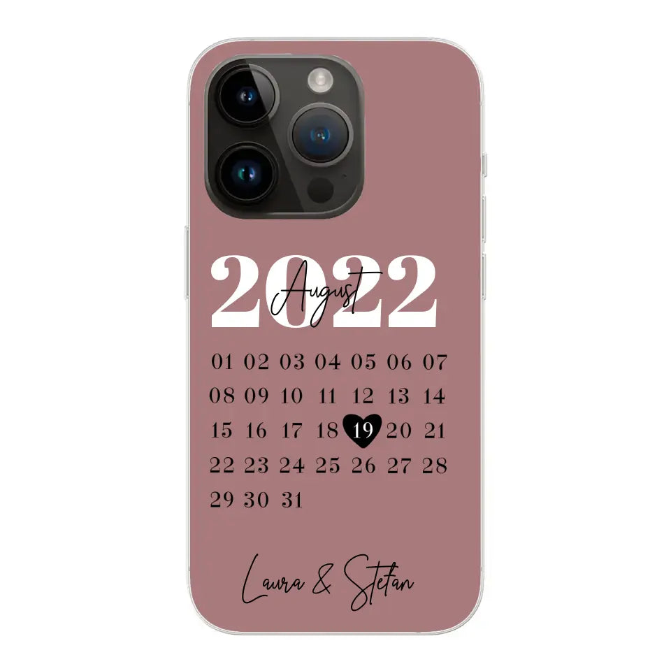 Onze dag - gepersonaliseerde telefoonhoesje