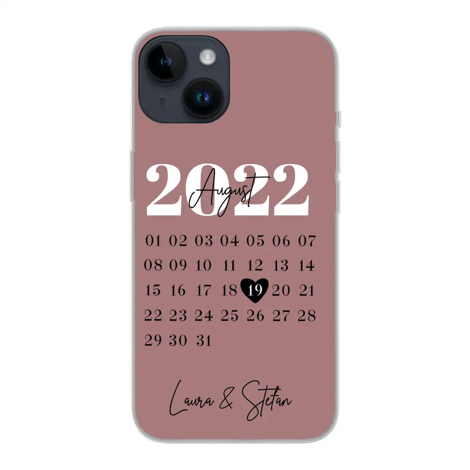 Onze dag - gepersonaliseerde telefoonhoesje
