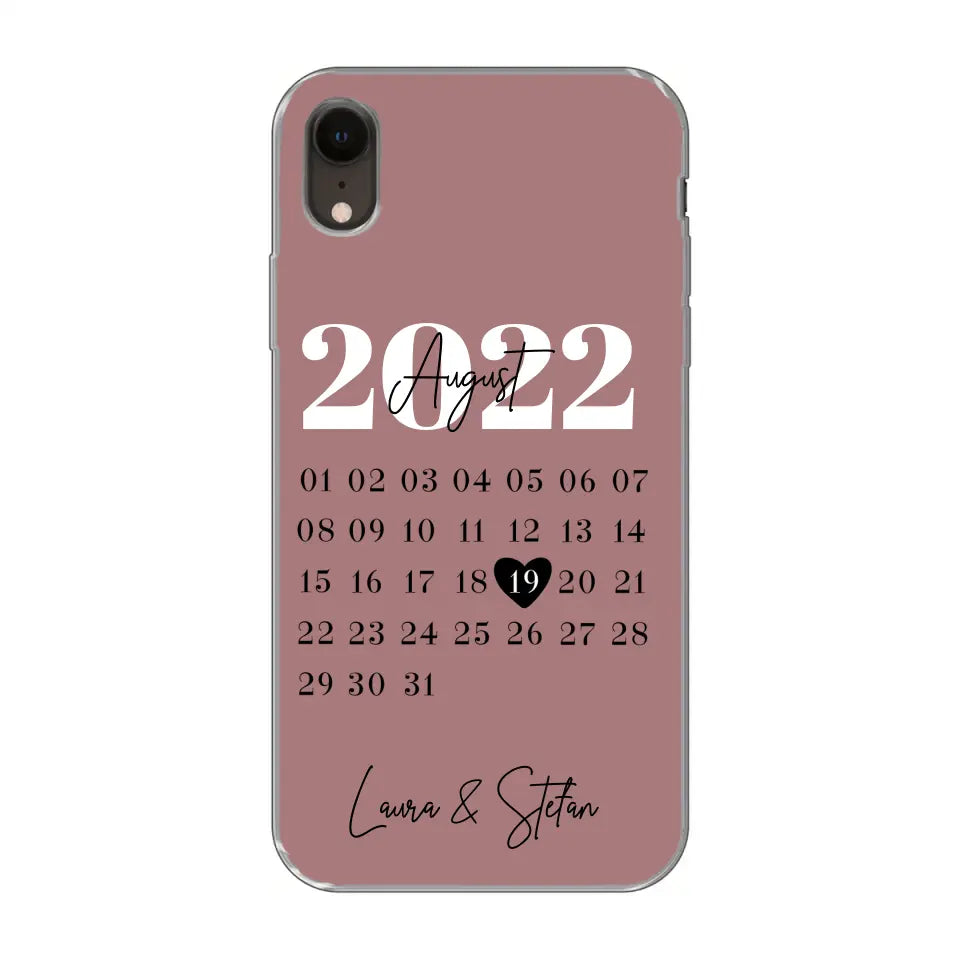 Onze dag - gepersonaliseerde telefoonhoesje