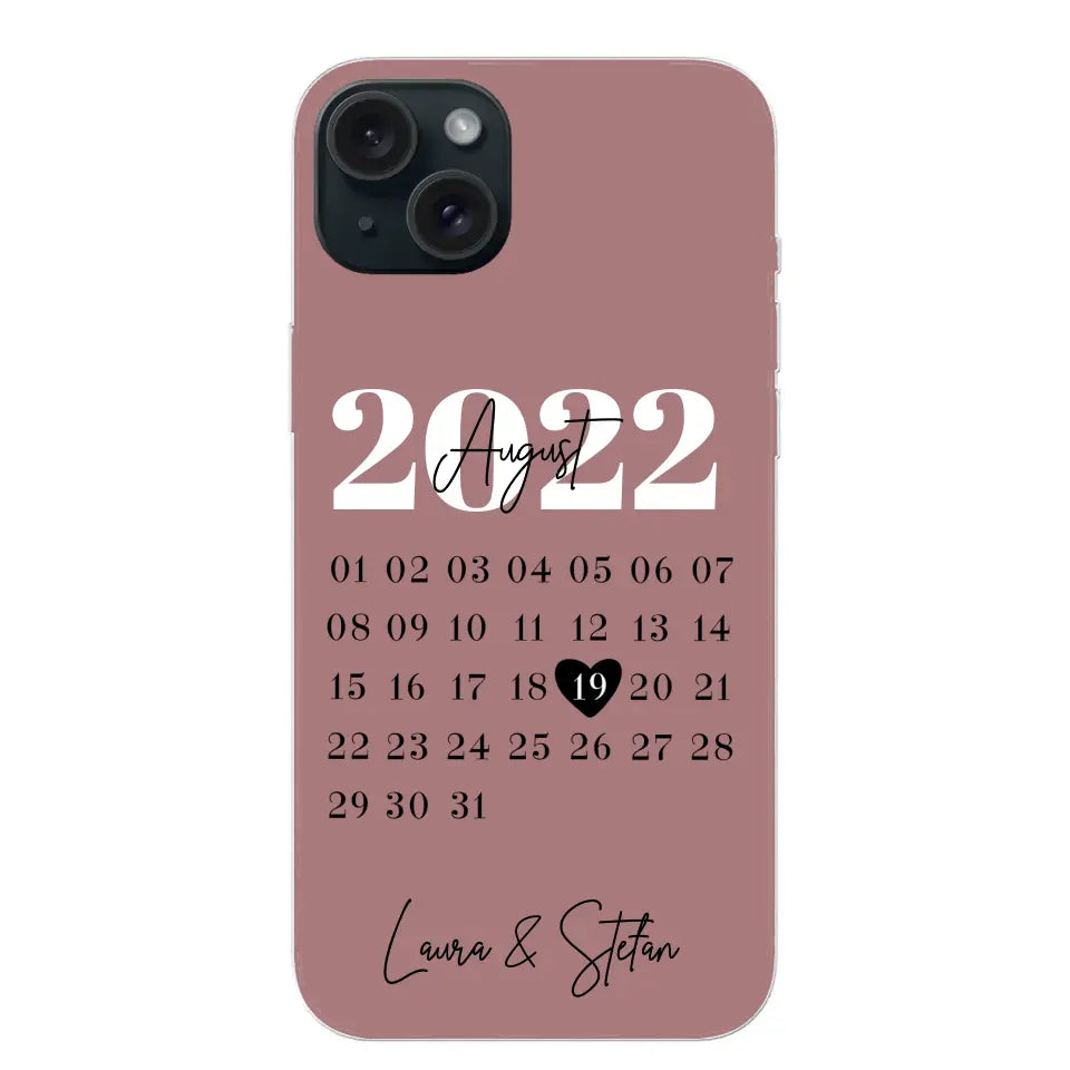 Onze dag - gepersonaliseerde telefoonhoesje
