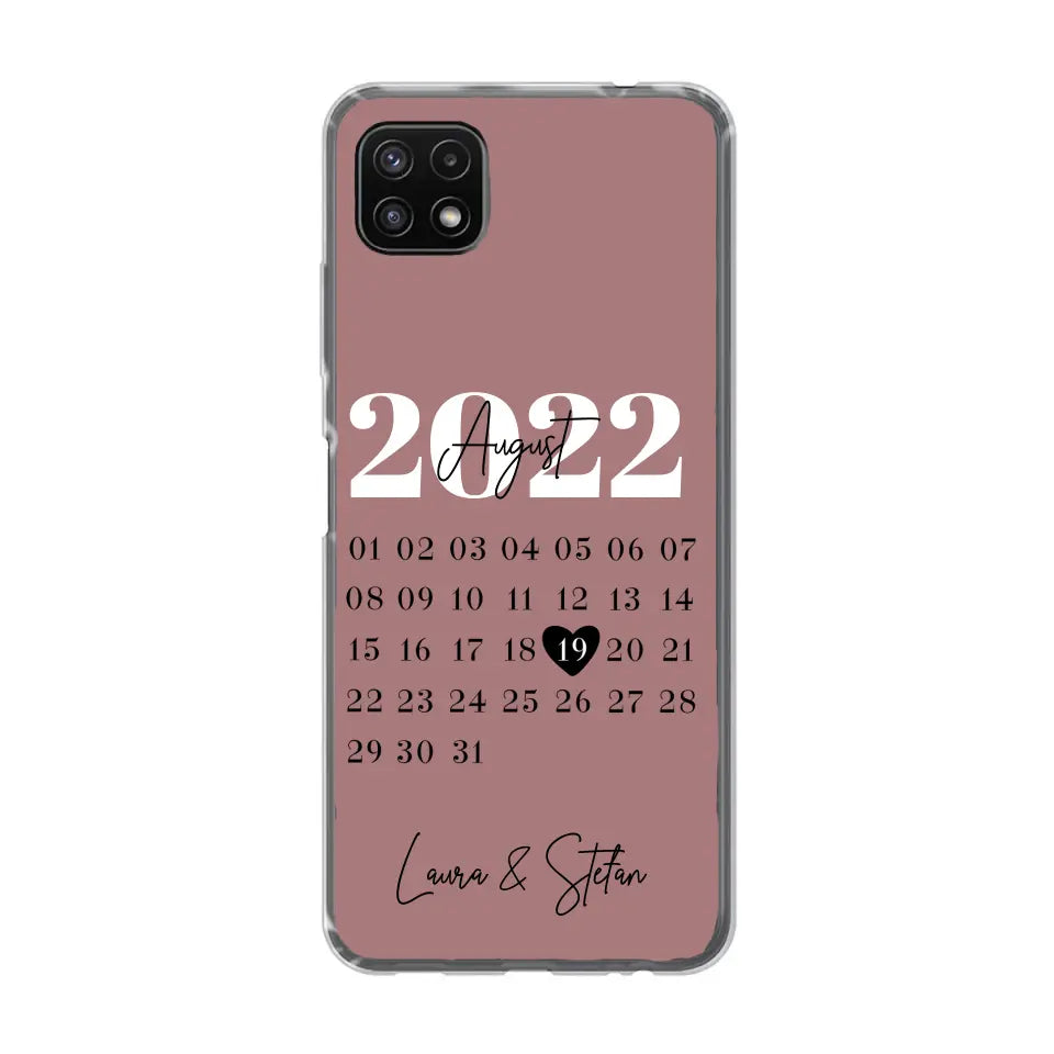 Onze dag - gepersonaliseerde telefoonhoesje