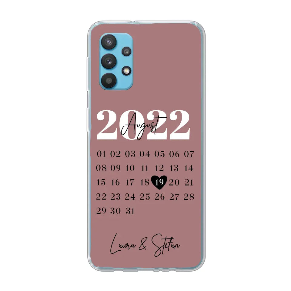 Onze dag - gepersonaliseerde telefoonhoesje