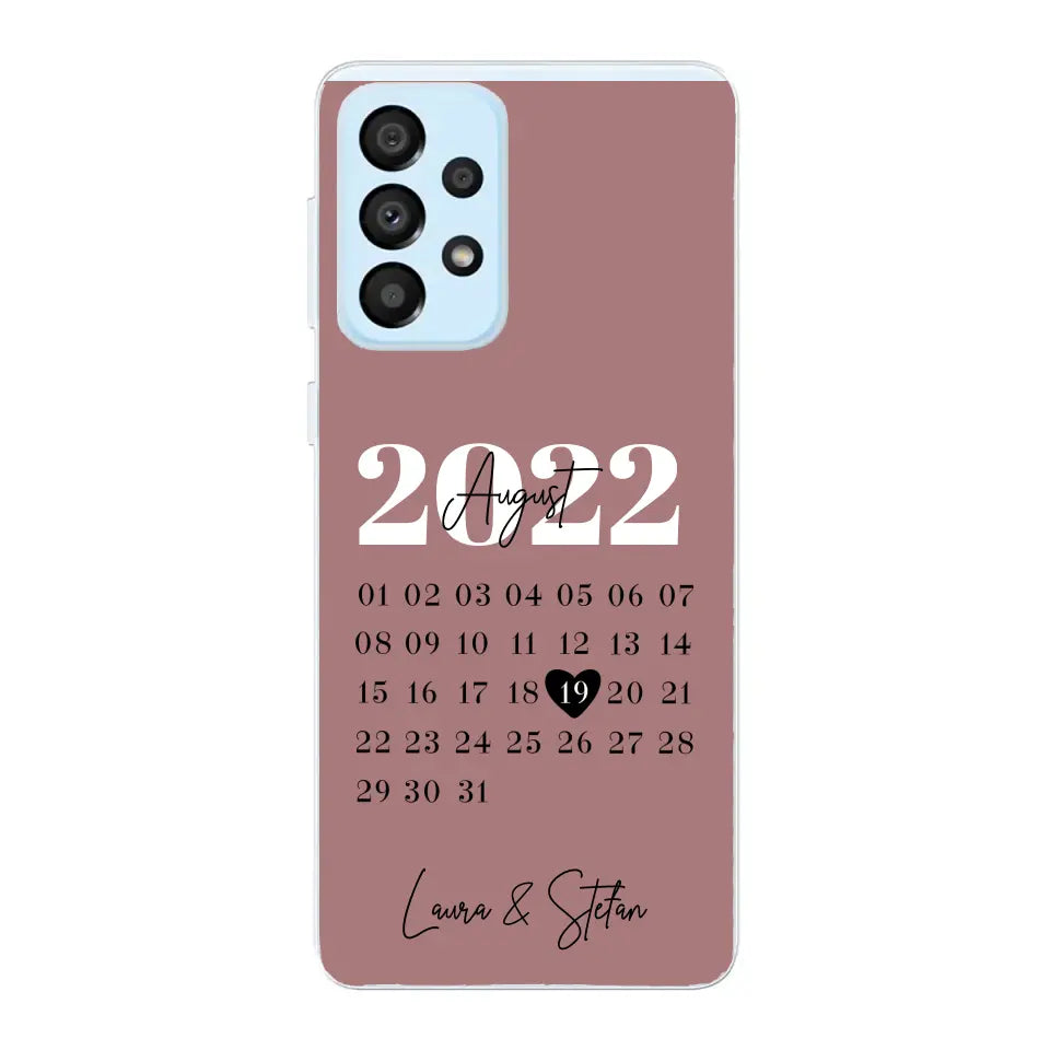 Onze dag - gepersonaliseerde telefoonhoesje