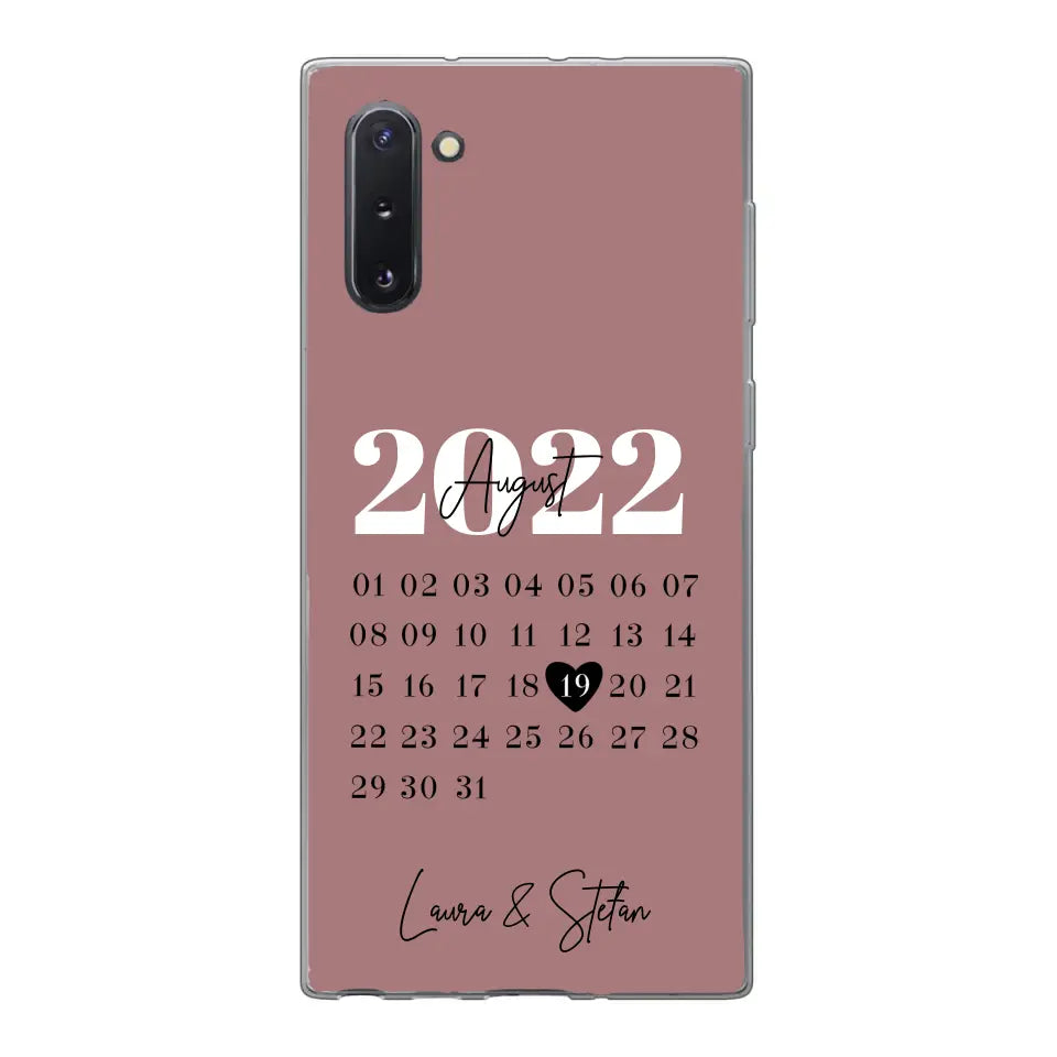 Onze dag - gepersonaliseerde telefoonhoesje