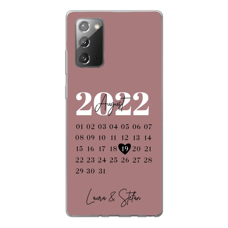 Onze dag - gepersonaliseerde telefoonhoesje