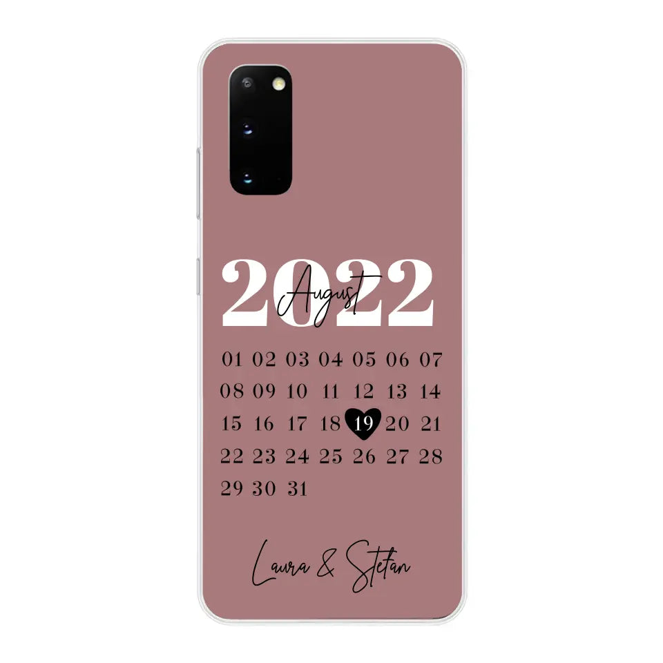 Onze dag - gepersonaliseerde telefoonhoesje