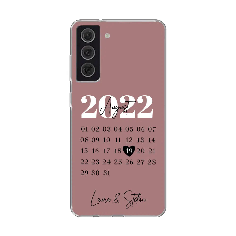 Onze dag - gepersonaliseerde telefoonhoesje