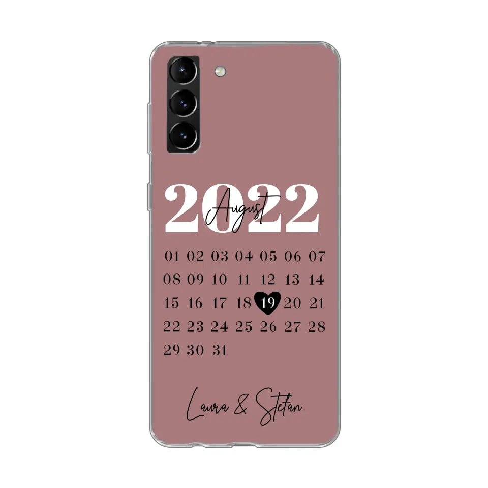 Onze dag - gepersonaliseerde telefoonhoesje
