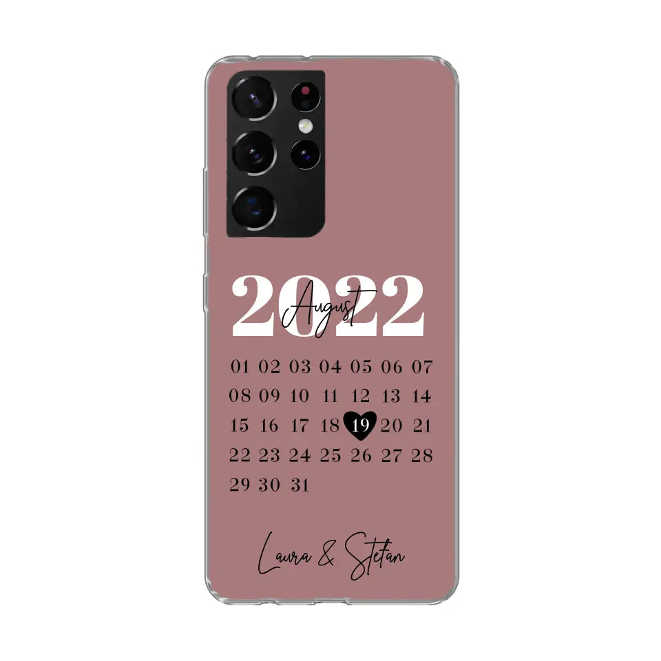 Onze dag - gepersonaliseerde telefoonhoesje