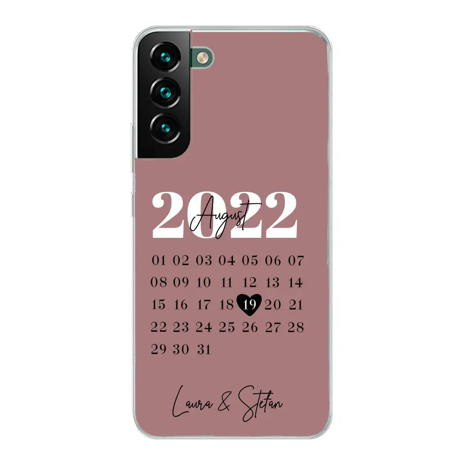 Onze dag - gepersonaliseerde telefoonhoesje
