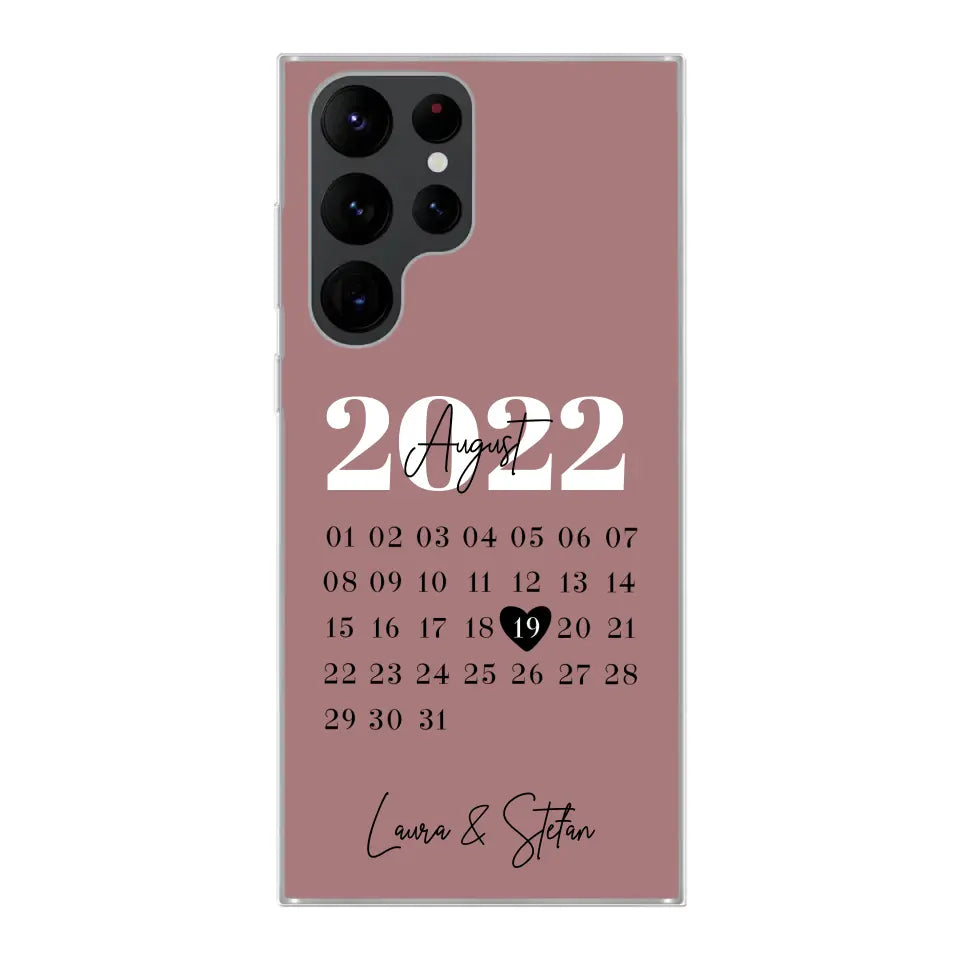 Onze dag - gepersonaliseerde telefoonhoesje