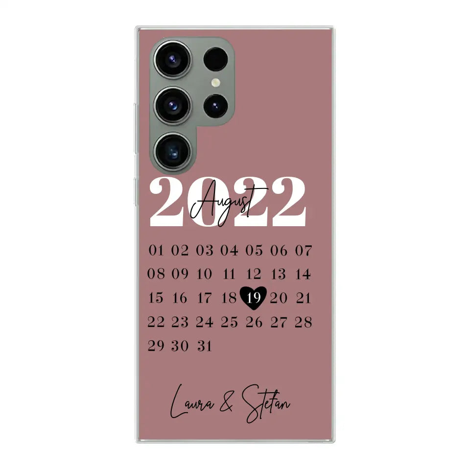 Onze dag - gepersonaliseerde telefoonhoesje