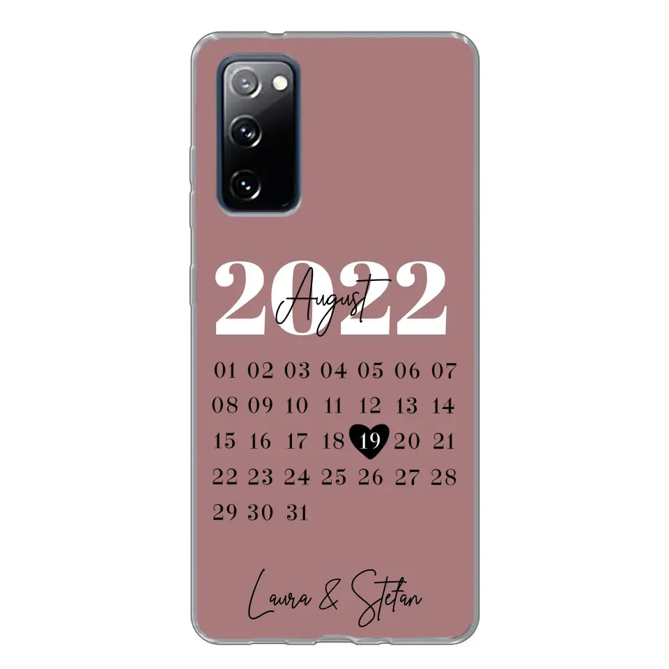 Onze dag - gepersonaliseerde telefoonhoesje
