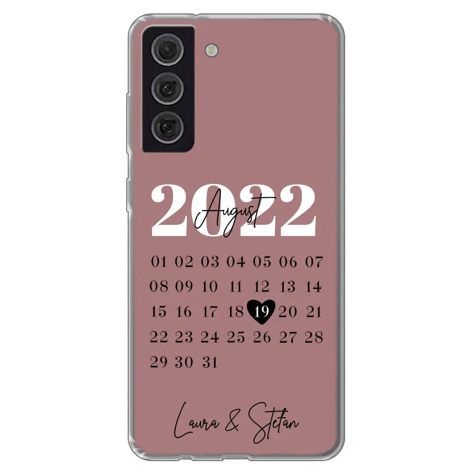 Onze dag - gepersonaliseerde telefoonhoesje