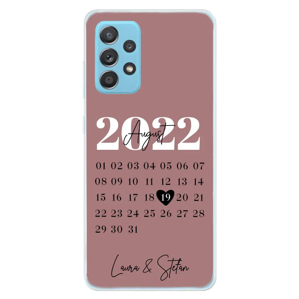 Onze dag - gepersonaliseerde telefoonhoesje