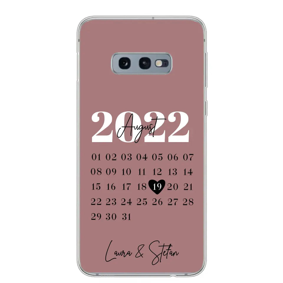 Onze dag - gepersonaliseerde telefoonhoesje