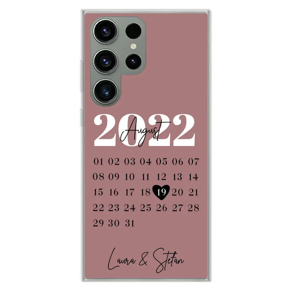 Onze dag - gepersonaliseerde telefoonhoesje