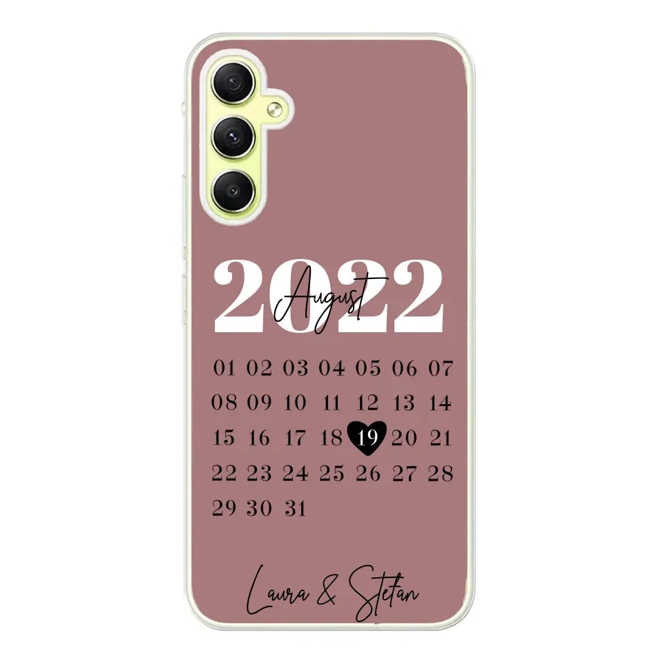 Onze dag - gepersonaliseerde telefoonhoesje