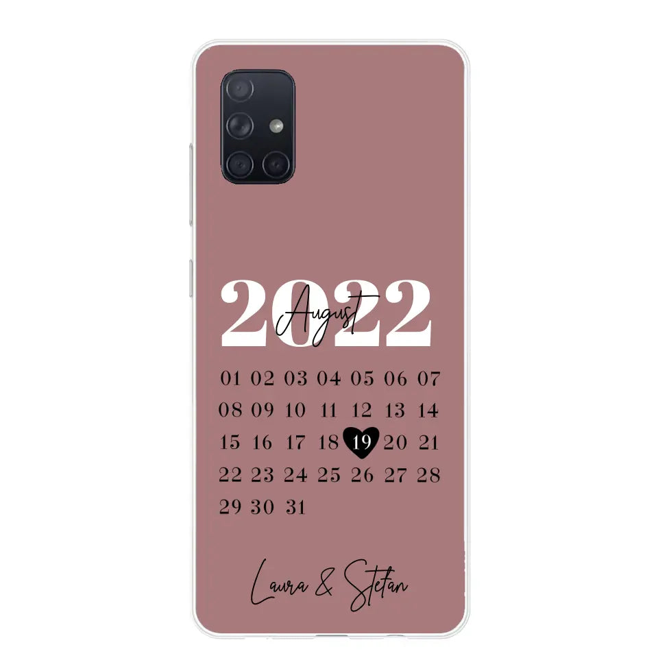 Onze dag - gepersonaliseerde telefoonhoesje