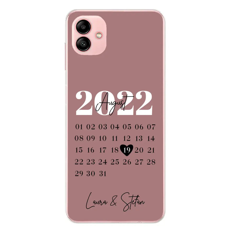 Onze dag - gepersonaliseerde telefoonhoesje