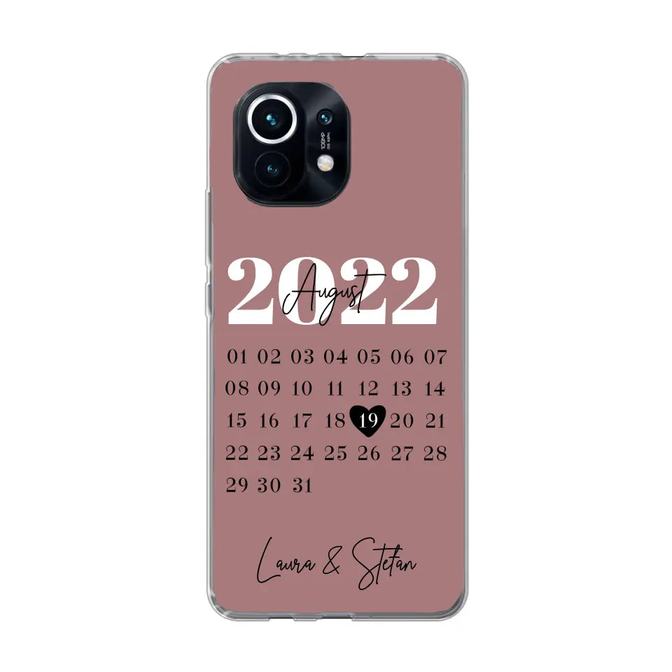 Onze dag - gepersonaliseerde telefoonhoesje