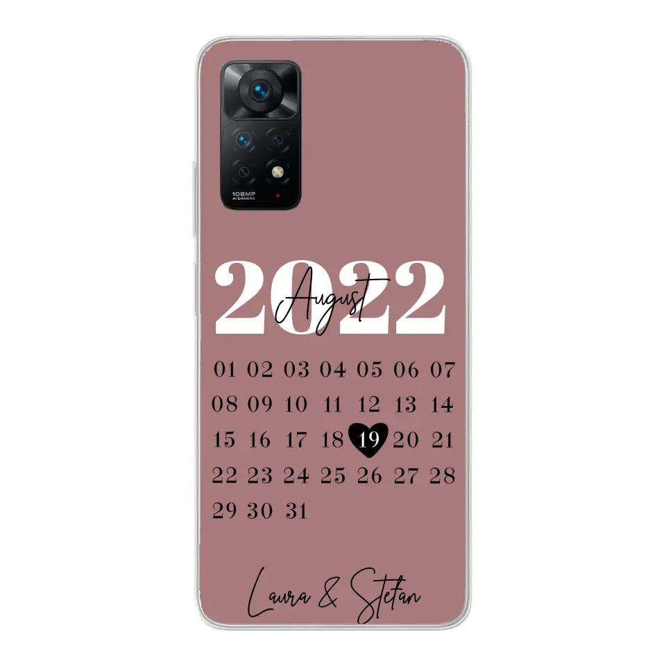 Onze dag - gepersonaliseerde telefoonhoesje