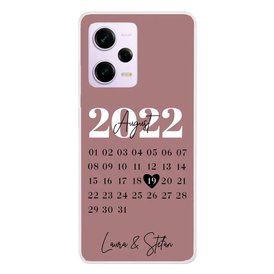 Onze dag - gepersonaliseerde telefoonhoesje