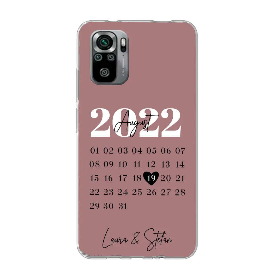 Onze dag - gepersonaliseerde telefoonhoesje
