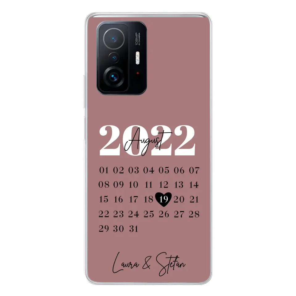 Onze dag - gepersonaliseerde telefoonhoesje