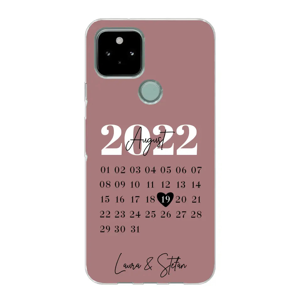 Onze dag - gepersonaliseerde telefoonhoesje