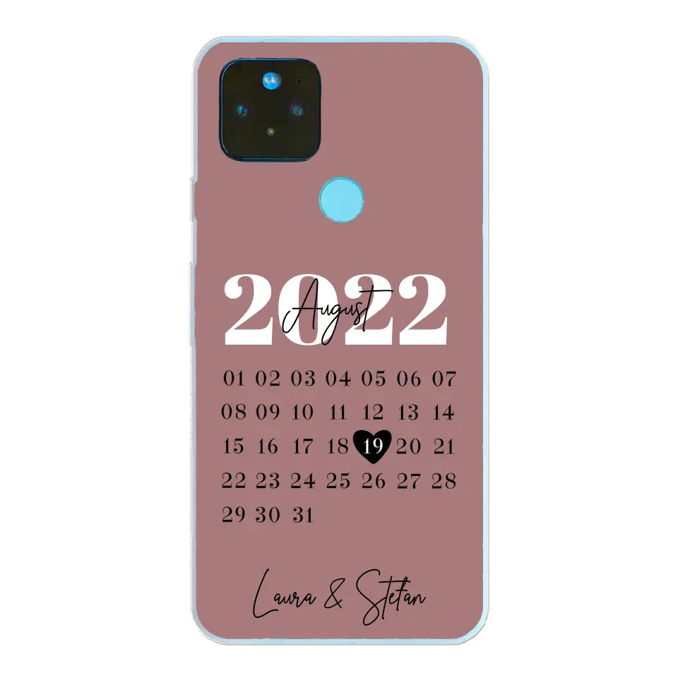 Onze dag - gepersonaliseerde telefoonhoesje