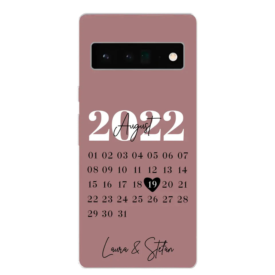 Onze dag - gepersonaliseerde telefoonhoesje