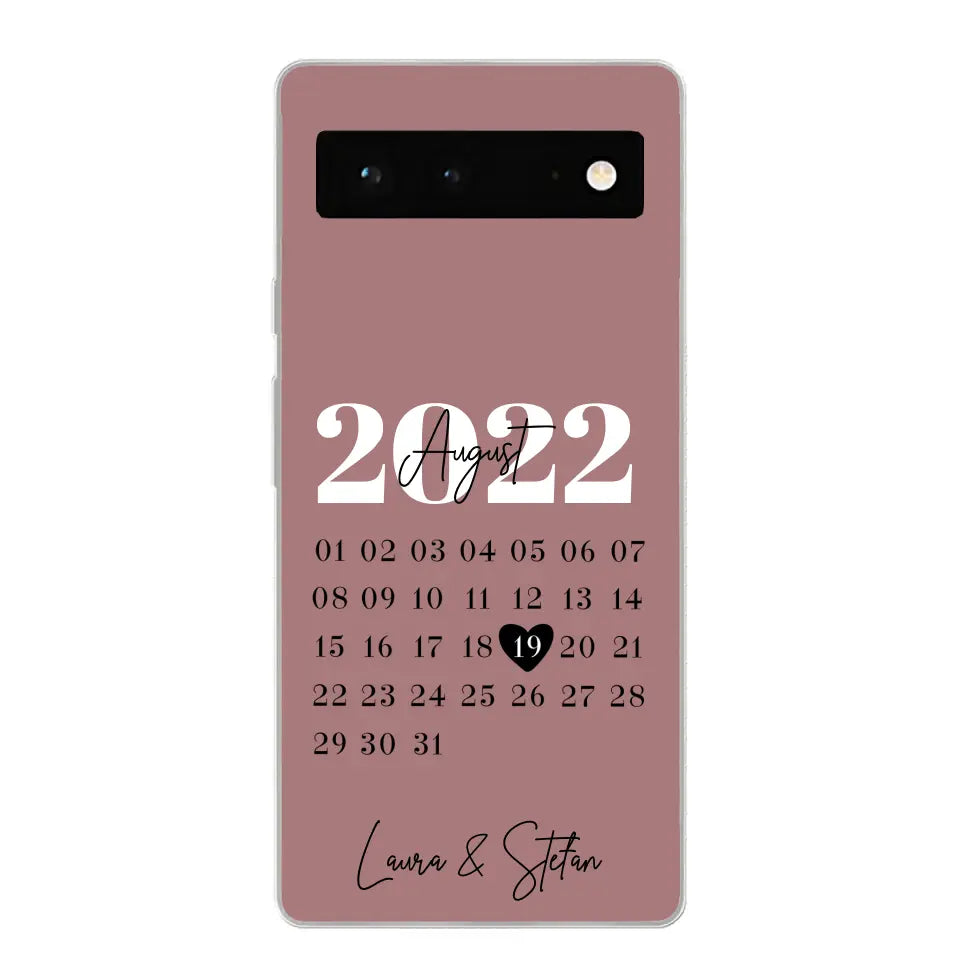 Onze dag - gepersonaliseerde telefoonhoesje