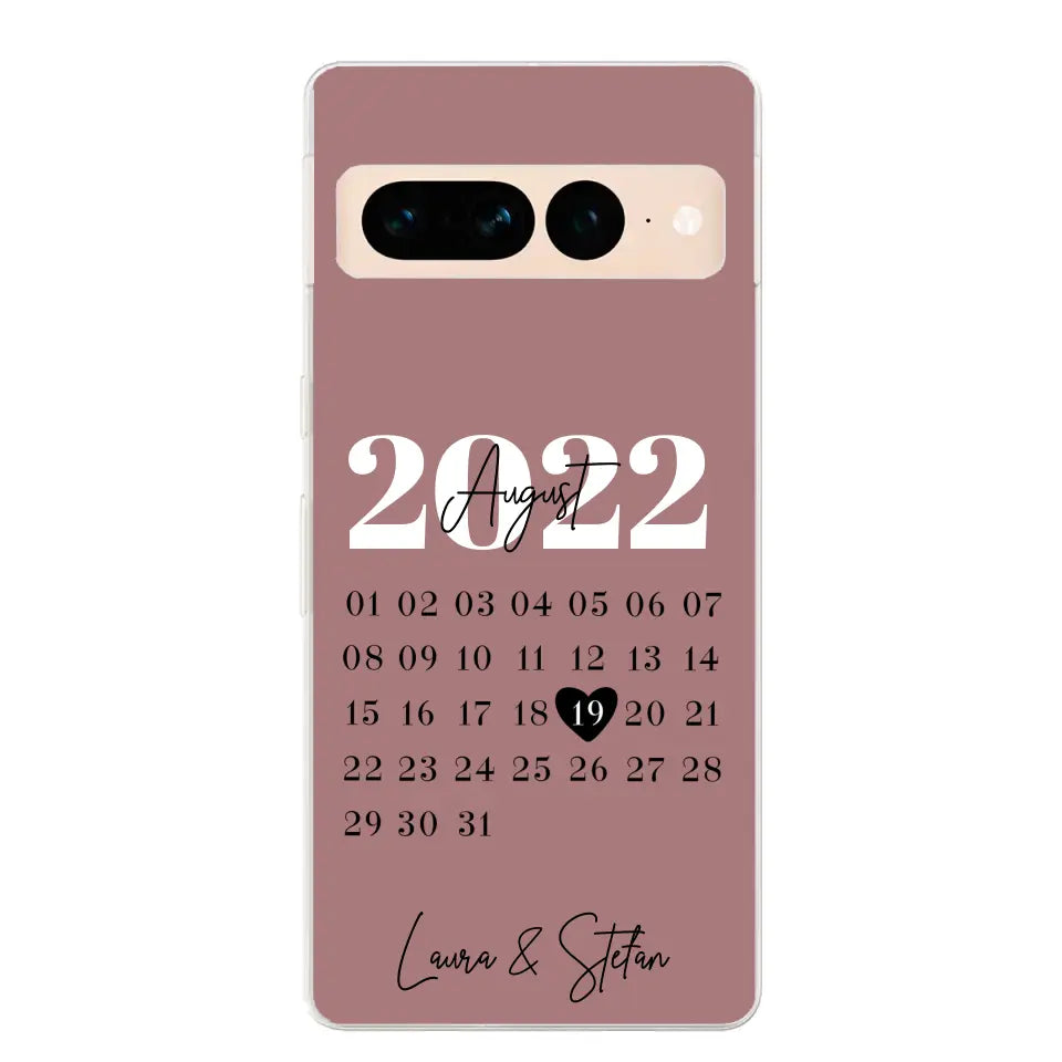 Onze dag - gepersonaliseerde telefoonhoesje