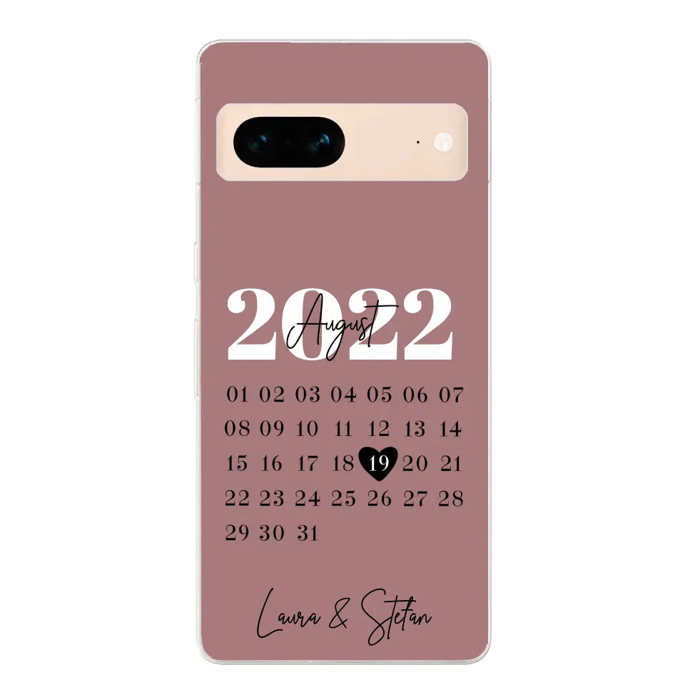 Onze dag - gepersonaliseerde telefoonhoesje
