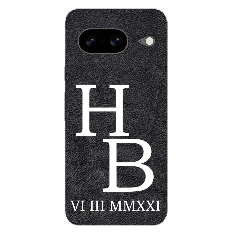 Jouw initialen - gepersonaliseerd telefoonhoesje