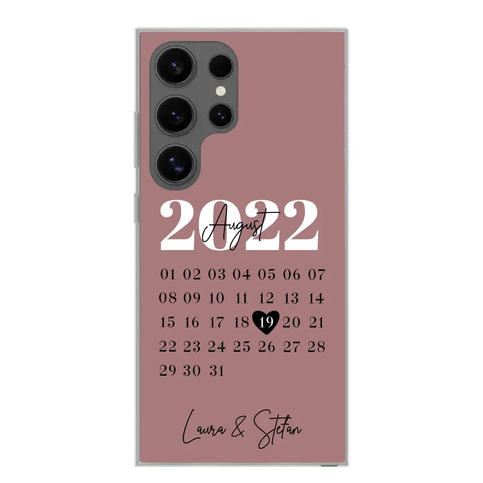 Onze dag - gepersonaliseerde telefoonhoesje