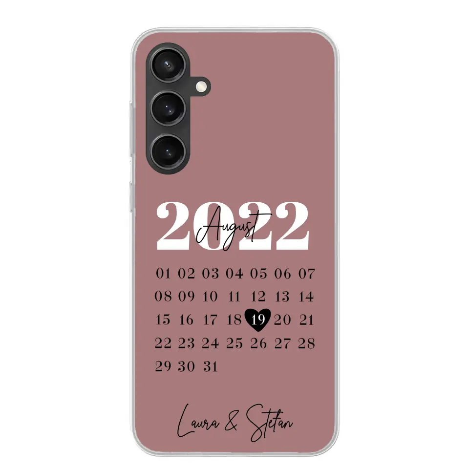 Onze dag - gepersonaliseerde telefoonhoesje