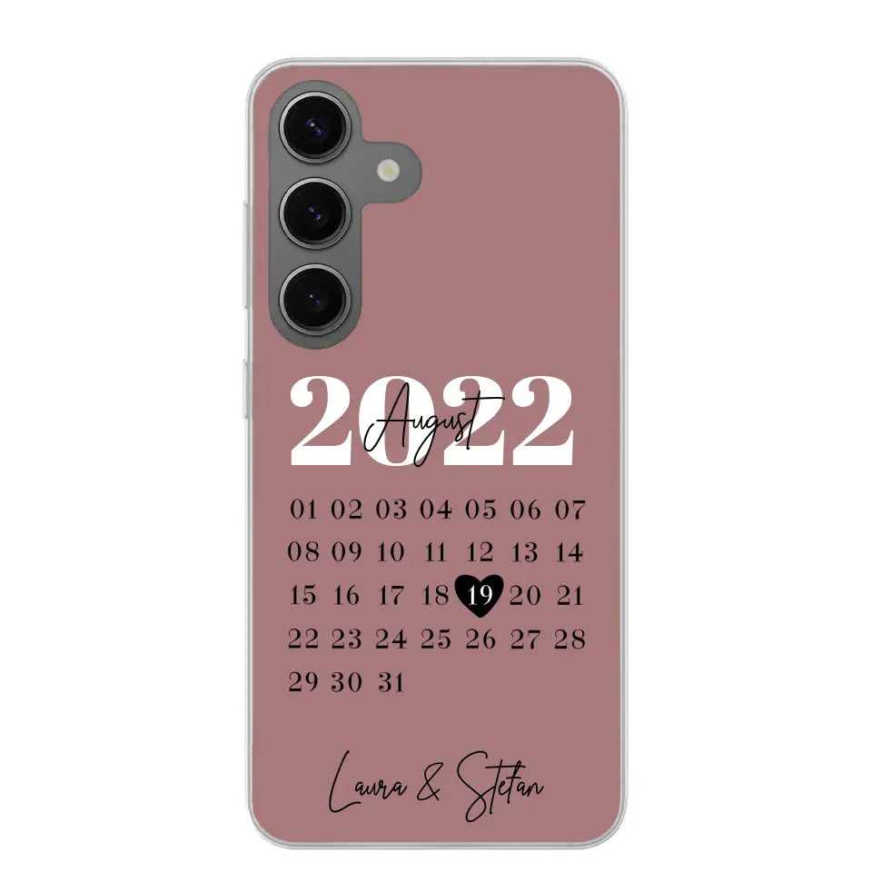 Onze dag - gepersonaliseerde telefoonhoesje